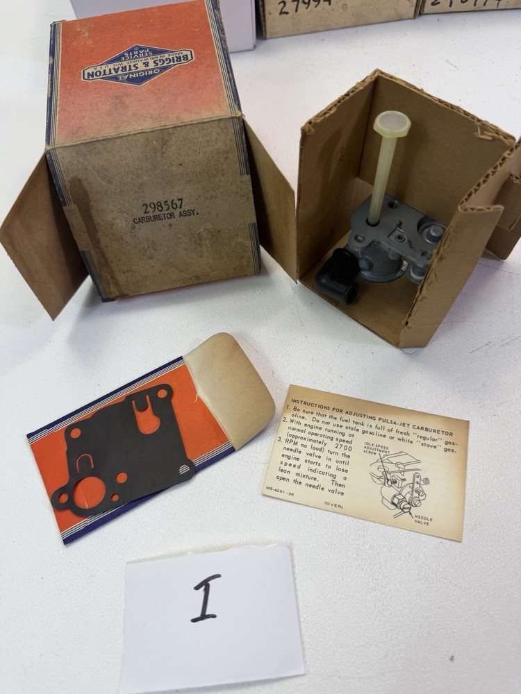 Briggs & Stratton 298567 Carburetor