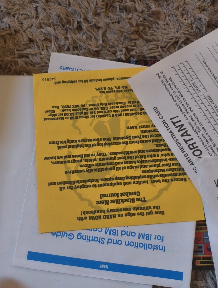 Electronic Arts Hard Nova Computer Game