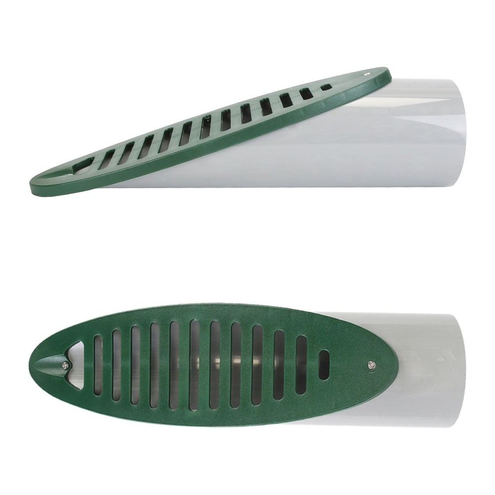 4" Angled Drain Emitter for Downspout Extensions, Gutter Drainage Pipe