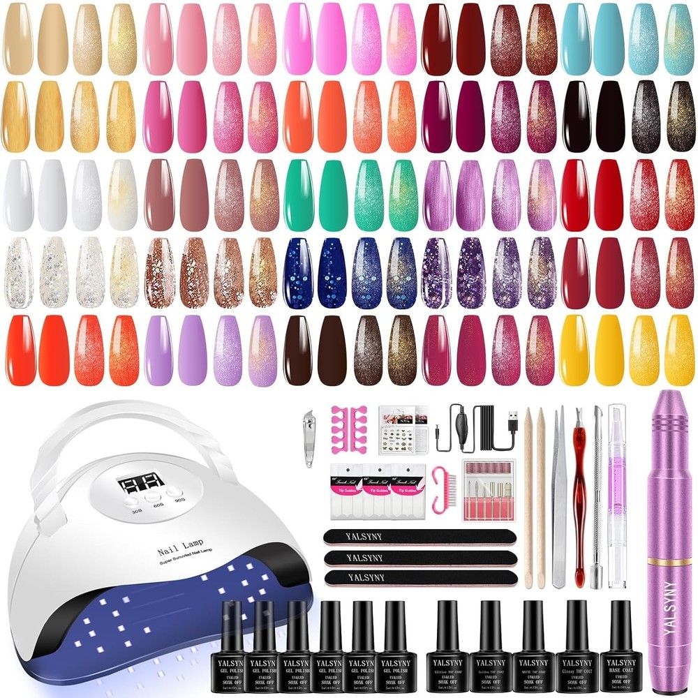 Professional Gel Nail Kit with Drill