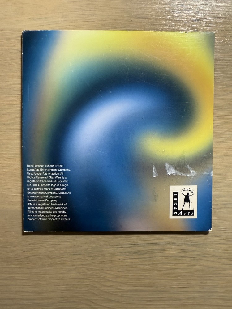 Star Wars Rebel Assault IBM PC CD-ROM