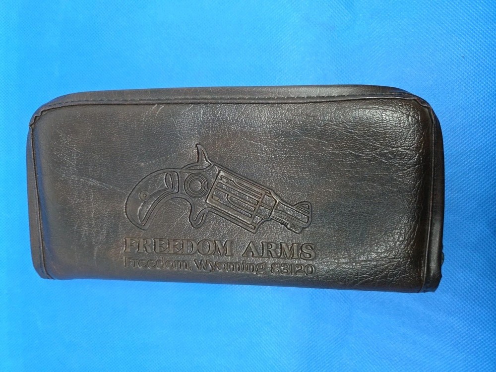Freedom Arms Mini Pistol Zipper Case Pouch