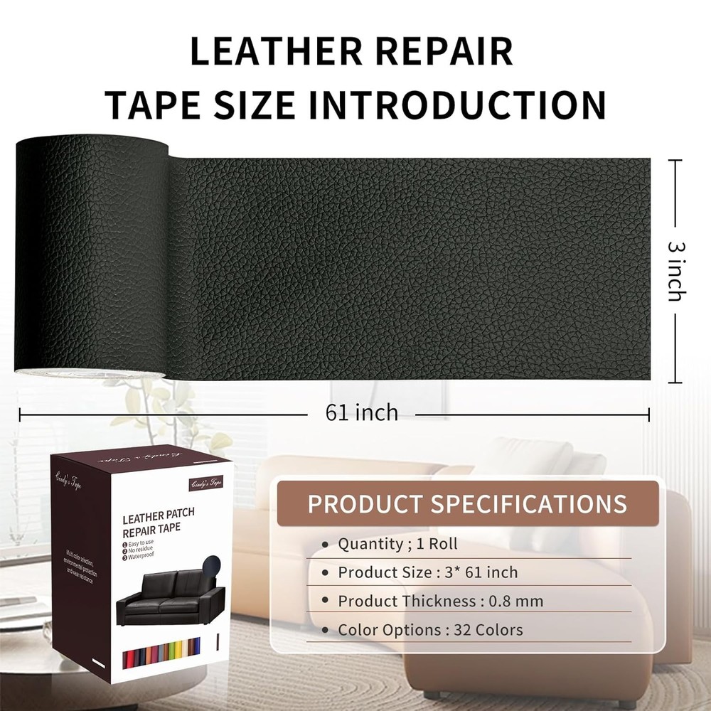 Self Adhesive Leather Repair Patch