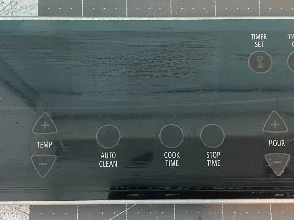 Whirlpool Range Oven Touch Panel ONLY P# W10122294