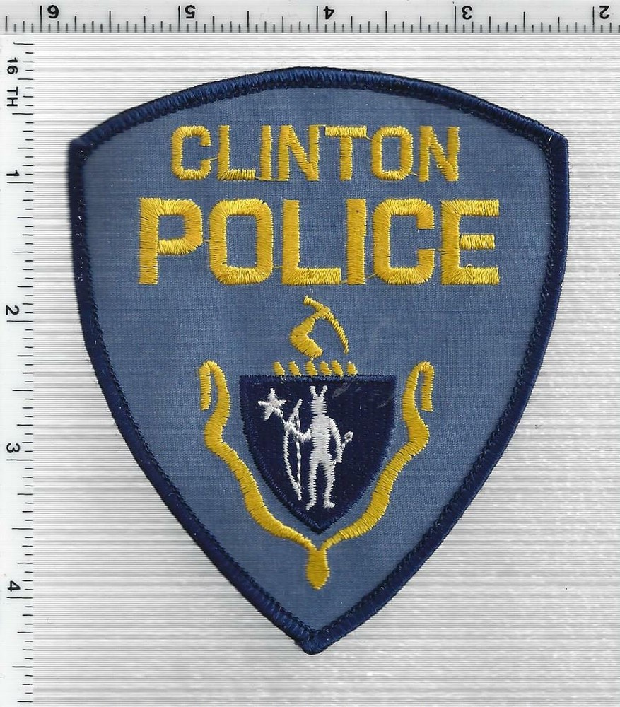 Clinton Police (Massachusetts) 3rd Issue Shoulder Patch
