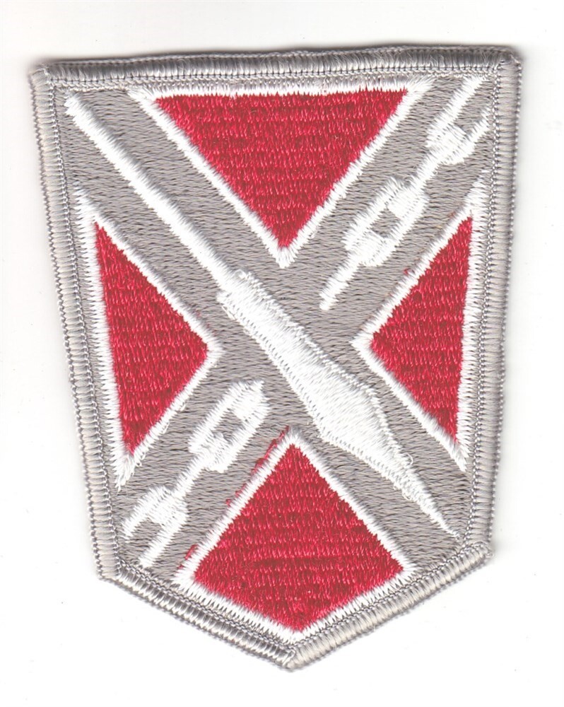 Army Patch: Virginia National Guard Headquarters - merrowed edge