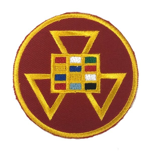 Royal Arch High Priest Embroidered Patch (3") - PHP-EP