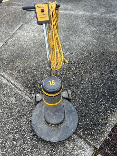 Electric Buffer and Scrubber