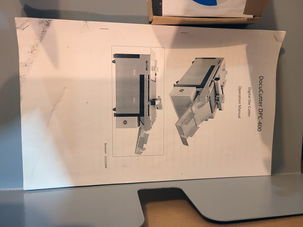 Duplo Digital DieCutter DocuCutter DPC-400