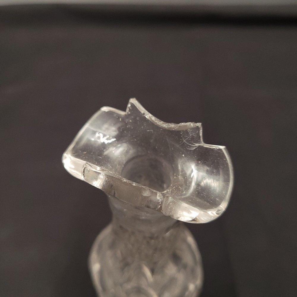 Antique Silver Plate Vine Pattern Castor Cruet Set