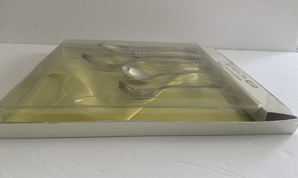 Vintage Rogers Bros Silverplate Baby Child Silverware Set Floral