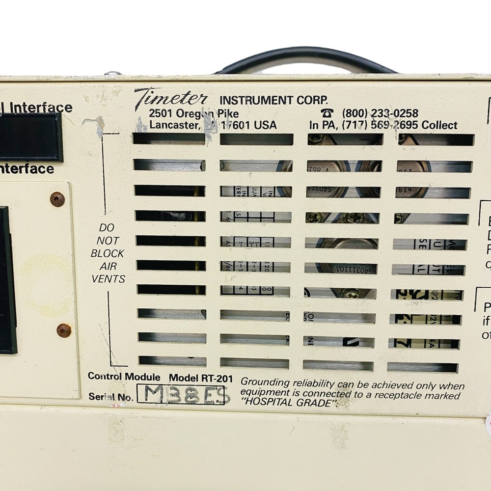 Timeter RT-200 Calibration Analyzer System RT-201 RT-202 RT-203 Modules