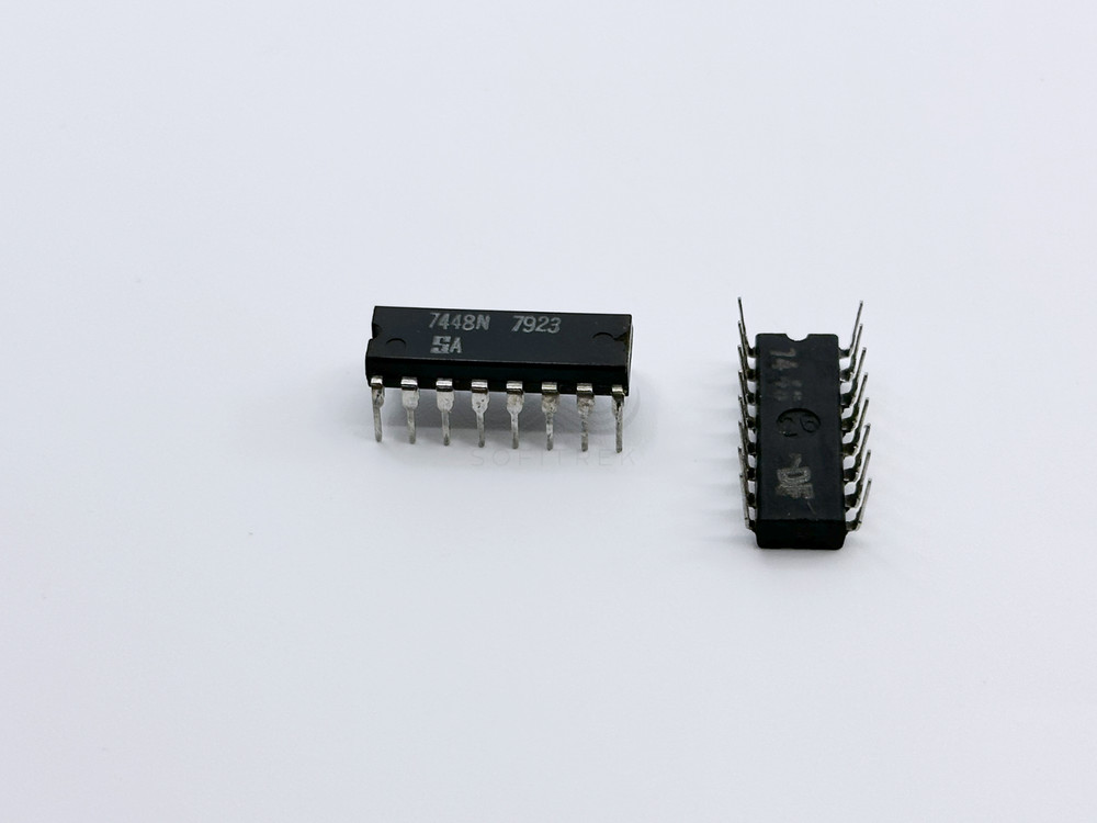 5X 7448N SA BCD to 7-Segment Decoder/Driver TTL DIP-16 Display Logic IC SN7448N