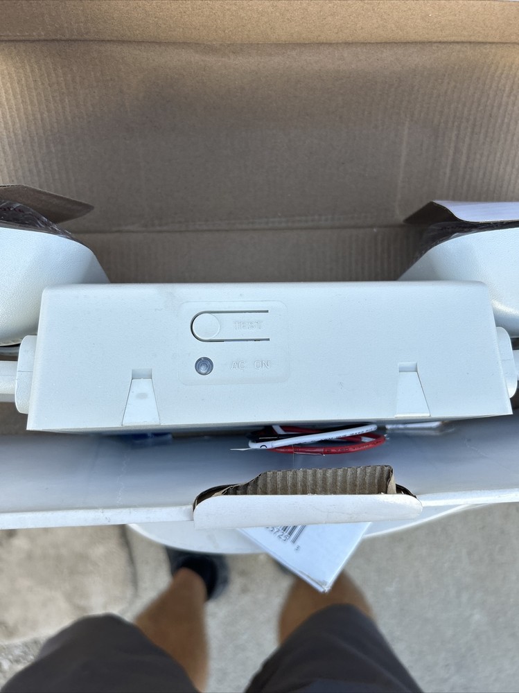 Battery Powered Emergency Light - Fast Shipping!
