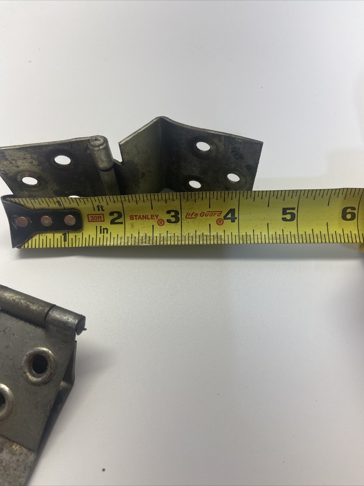 Original Military Box & Crate Hardware Hinge Set (2)