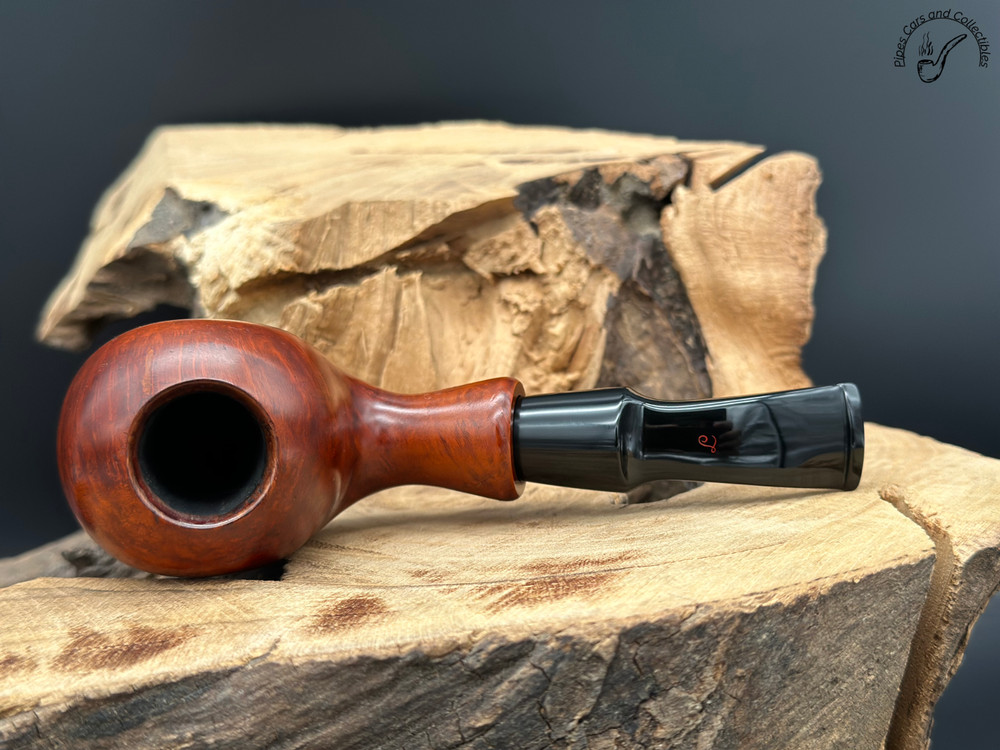 Lorenzo Studioso 7229 Smooth Bent Tomato Smoking Pipe