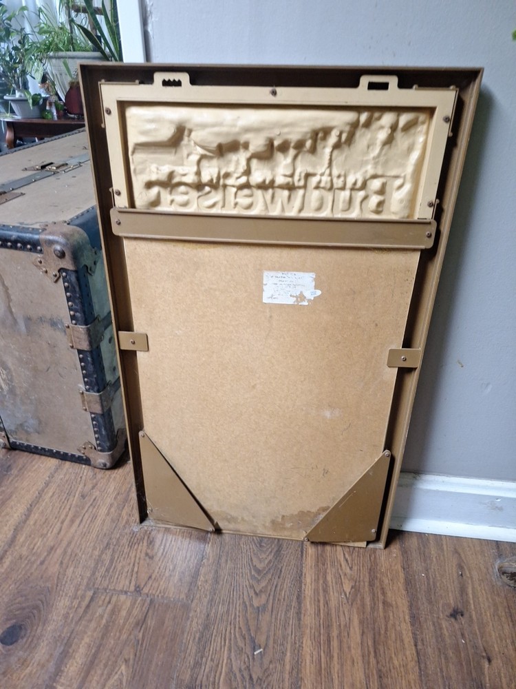 Budweiser Vintage Menu Sign