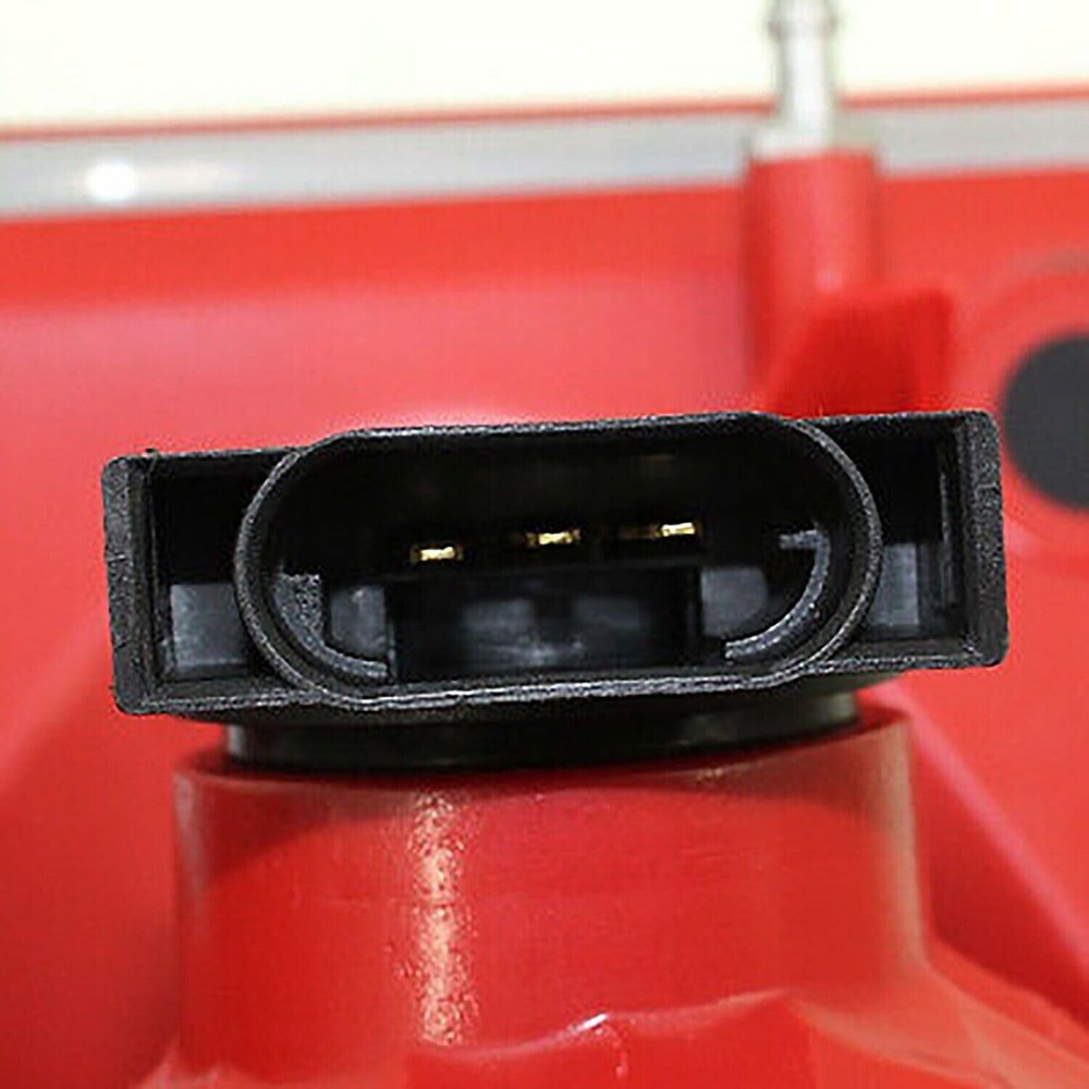 Tail Light Assembly Driver Side Clear Red Lens Bulb 55077605AD