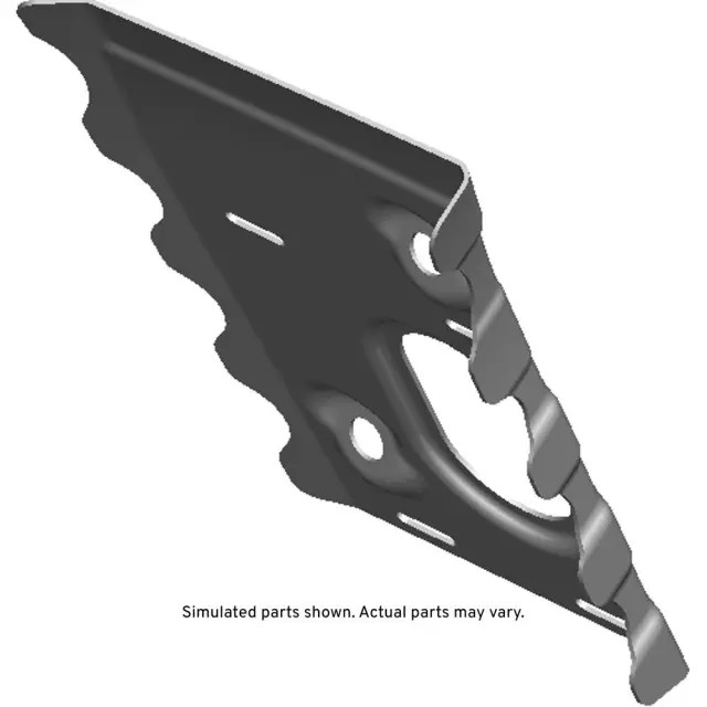 Genuine GM Driver Side Front Compartment Side Rail Plate 22978859