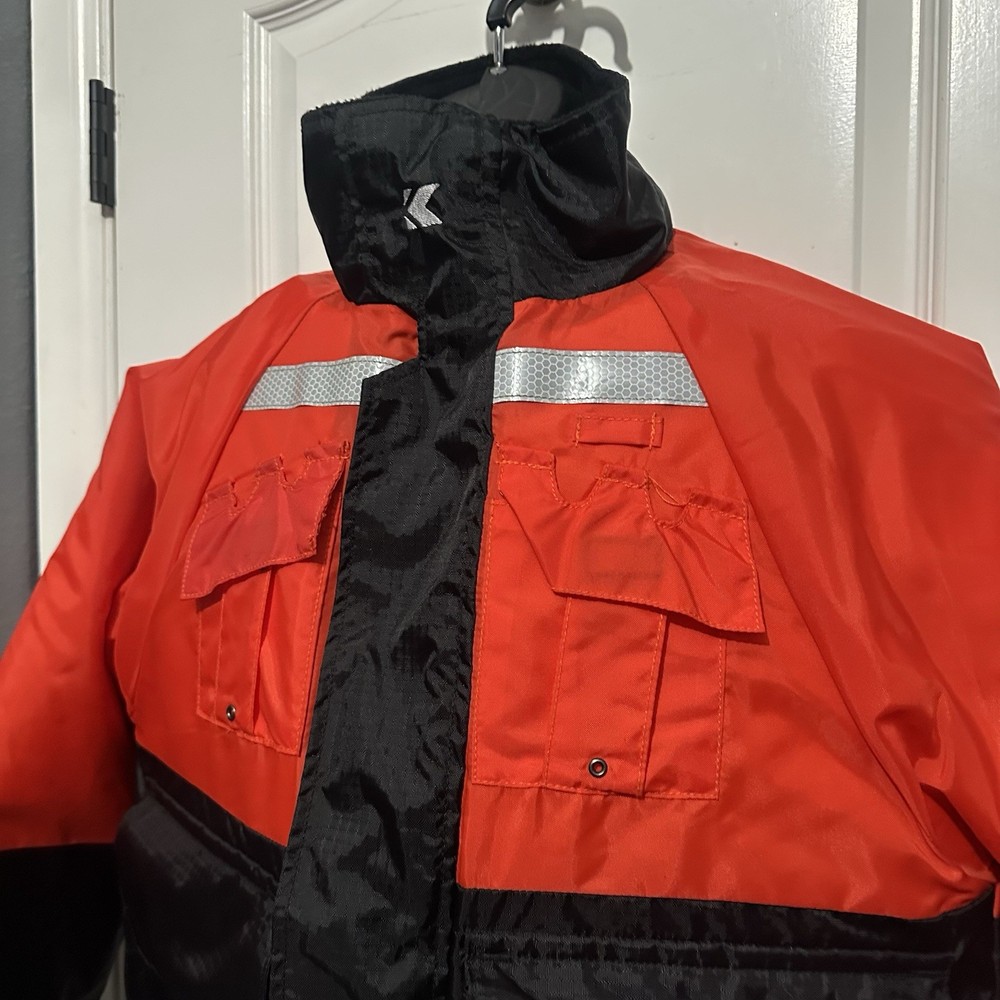 KENT Deluxe Flotation Jacket PFD medium Orange 3035