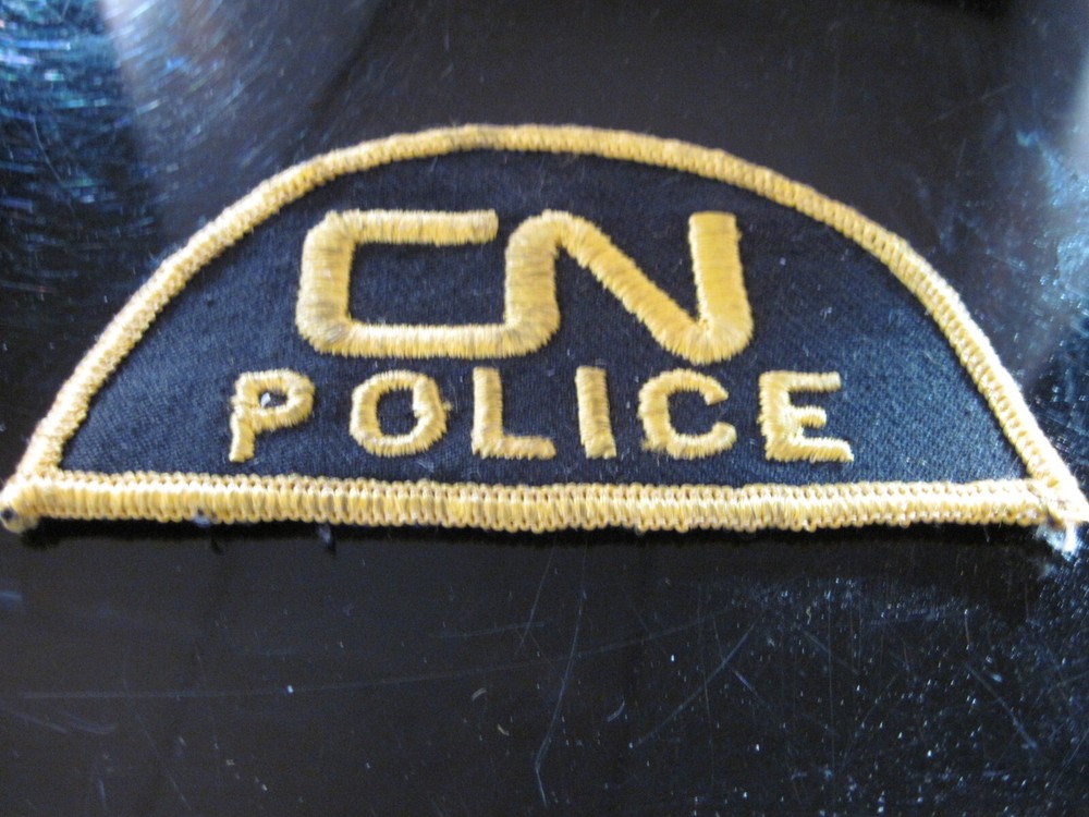 19??   CN Police  .         patch