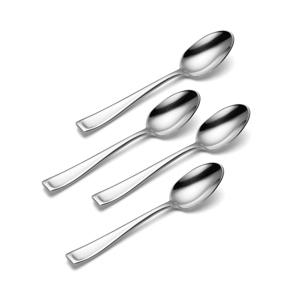 Silverware Set, Moda Fine Flatware 4-Piece Dinner Spoons Set, Service For 4, ...