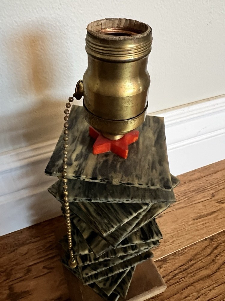 Vintage Retro Bakelite Mod Table Lamp
