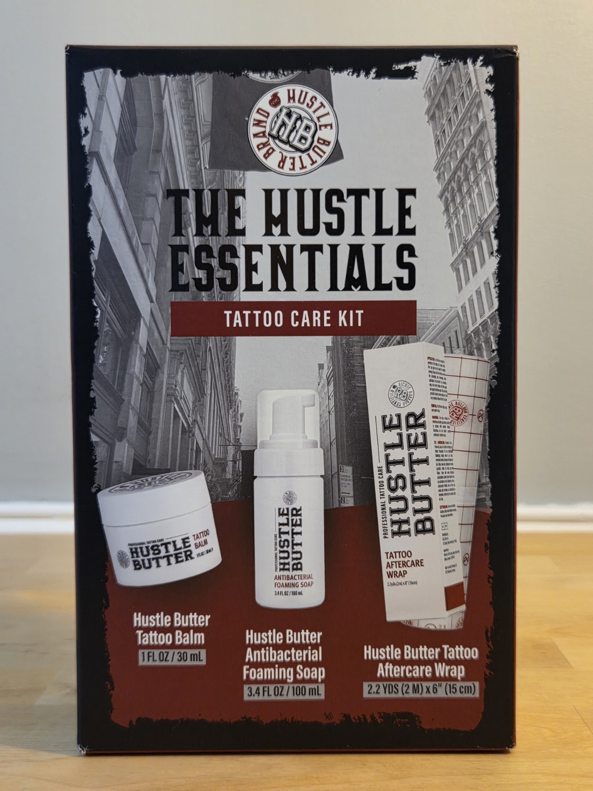 The Hustle Essentials - Tattoo Care Kit - Butter Balm, Antibac Soap, & Wrap