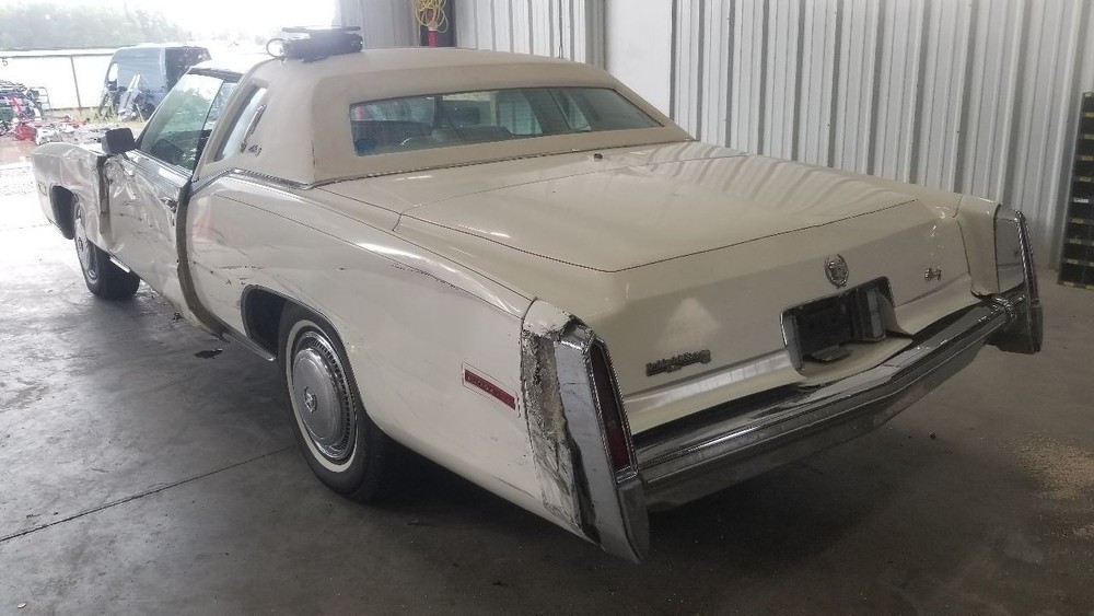 1977 CADILLAC ELDORADO BIARRITZ HOOD RELEASE CABLE
