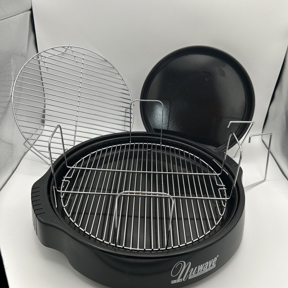 NuWave Replacement Pro Infared Oven Racks & Drip Pans & Base Model 20322 NEW