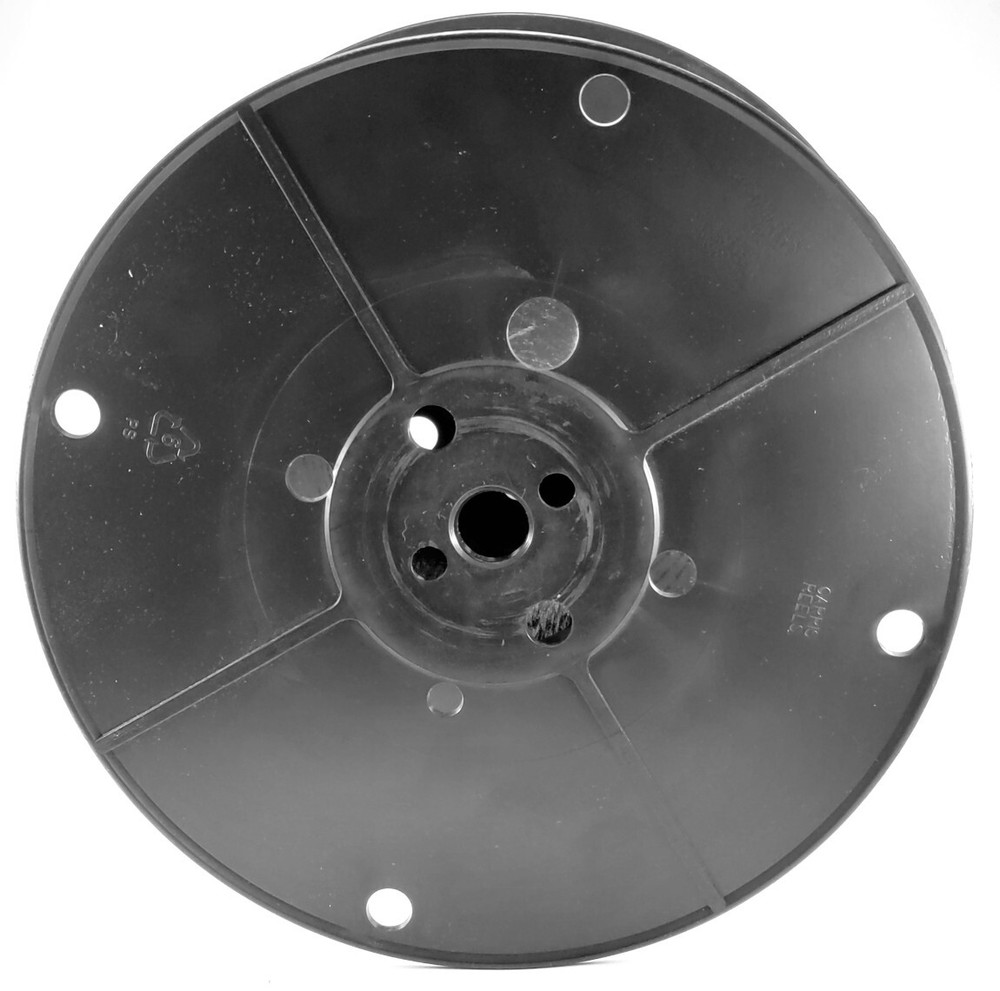 Used Large Plastic Spools for Wire/Cable - 10 1/2" Diameter, 6 1/4" Flat-to-Flat