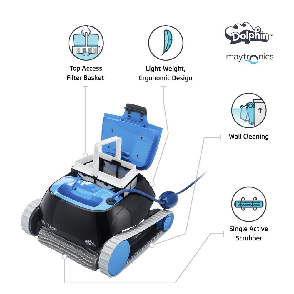 Dolphin Nautilus CC robotic pool cleaner 88886113-USB