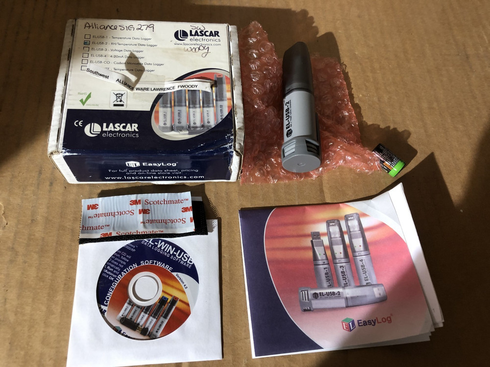 Lascar EL-USB-2 Temperature and Humidity USB Data Logger