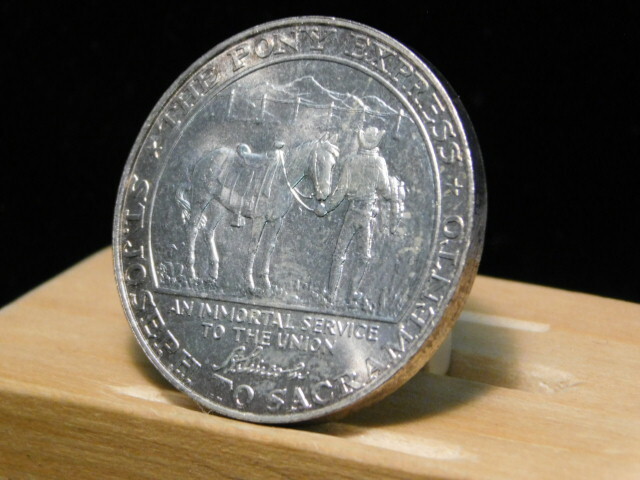 Pony Express Termination Centennial 1961 So-called dollar struck in silver
