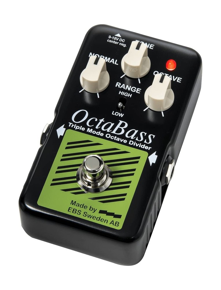 EBS OctaBass Blue Label Triple Mode Octave Divider Pedal