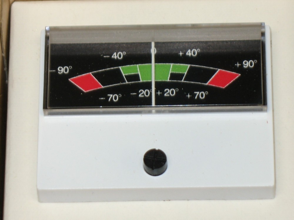 MODUTEC ~ MODEL # 00811117F ~ ANALOG PANEL METER ~ NOS