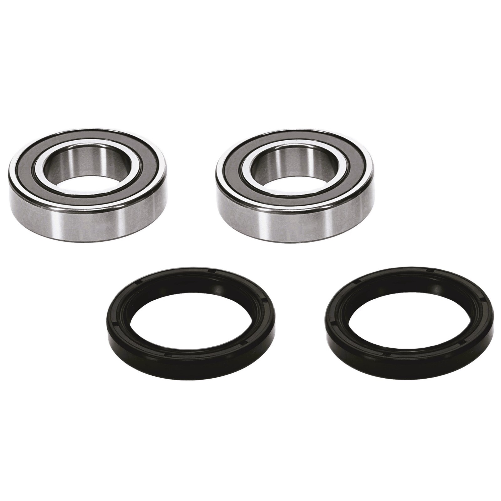 Both Front Wheel Bearings Seals for Kawasaki Mule 3000 3010 3020 4000 4010 Trans