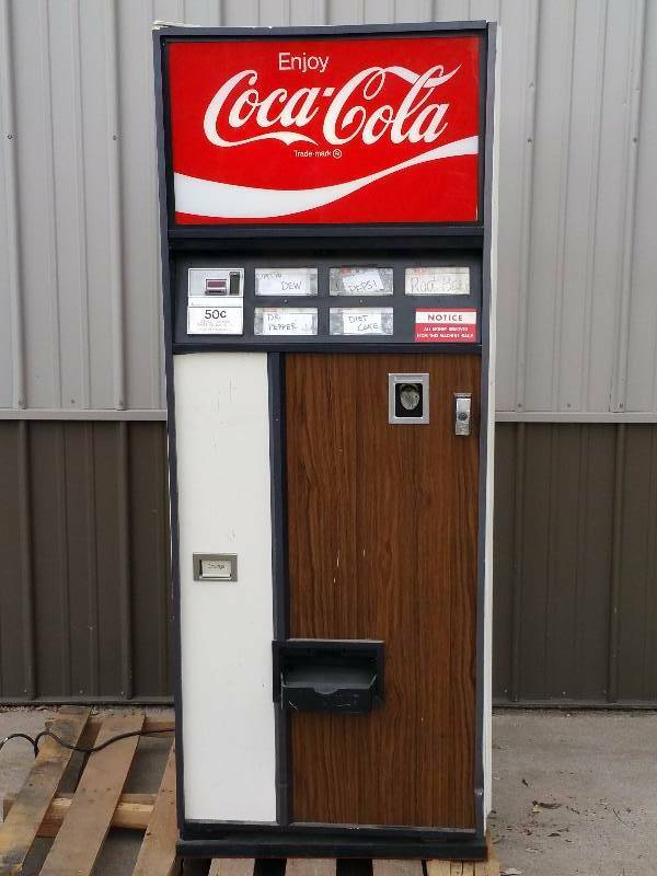 (1) Vintage Vending Machine Label - Dr Pepper - 12 oz
