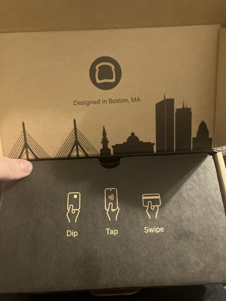 One(1) Toast Flex POS Go 2 Handheld Tablet Mobile Computer Device - MPN: TG200