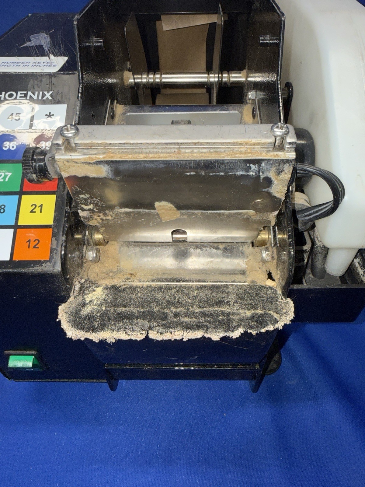 Phoenix E-1 Electronic Automatic Gummed Paper Tape Dispenser - Powers On - Read