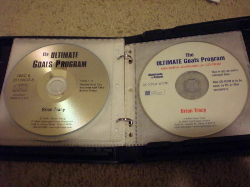 Brian Tracy THE ULTIMATE GOALS PROGRAM (8 CD Audio Set + Workbook CD) UNABRIDGED