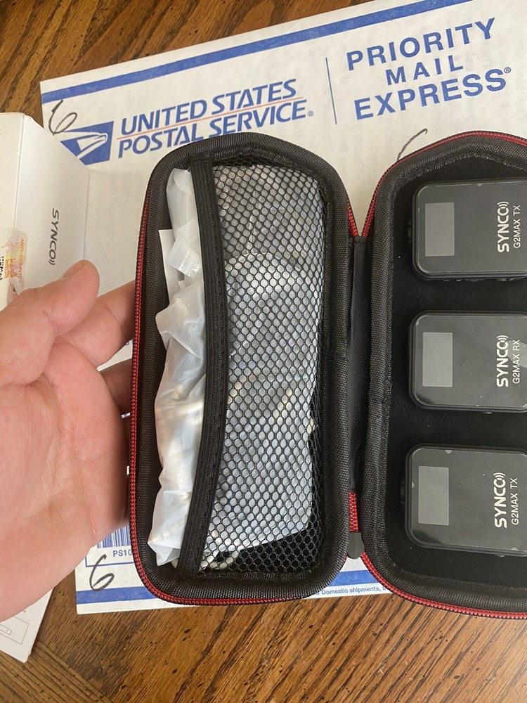SYNCO G2A2 MAX 2.4G Wireless Lavalier Microphone System Camera Phone Recording