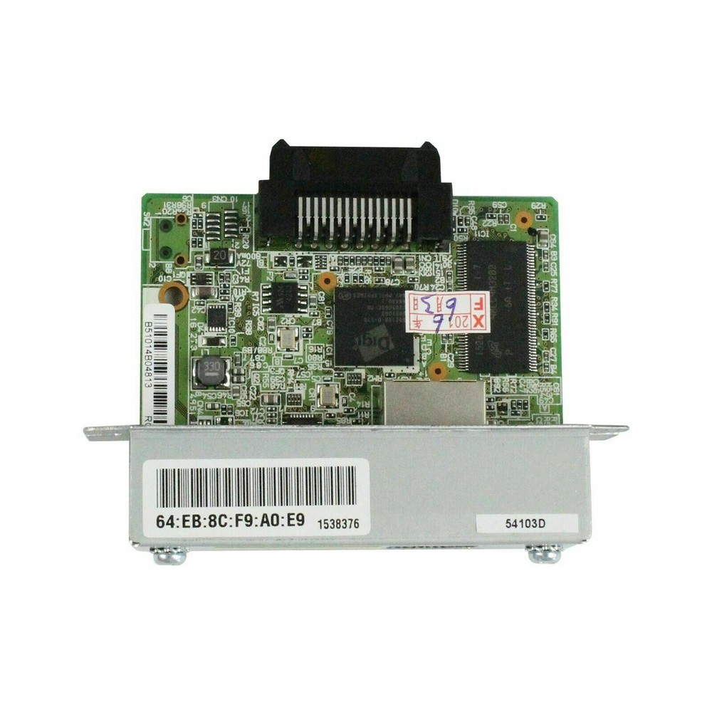 2pcs New for Epson UB-E03 Ethernet Interface Card 100MB for Receipt Print Server