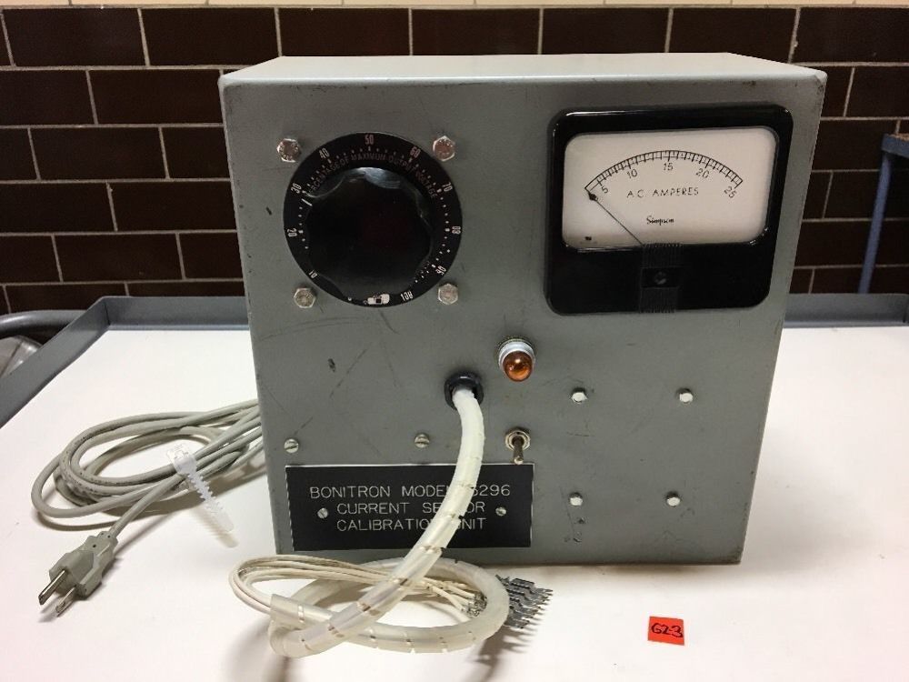 Bonitron Current Sensor Calibration Unit Model 3296 *Warranty~Fast Shipping*