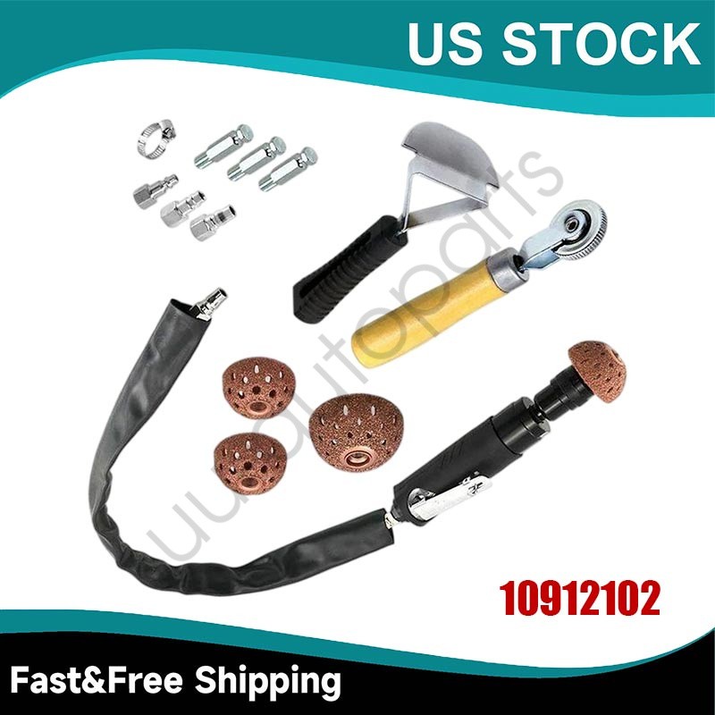 2500 RPM Buffer, Scraper, Roller & Long-Lasting Buffing Wheel