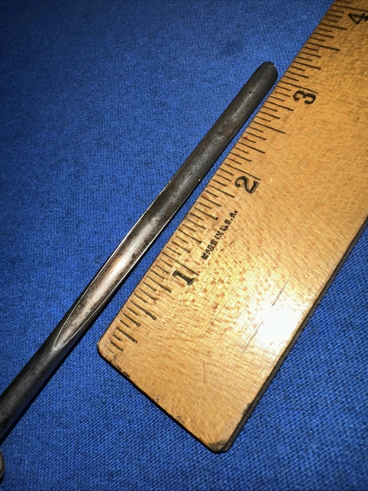Woodworking Gouge Tool Wood Handle Thin Blade