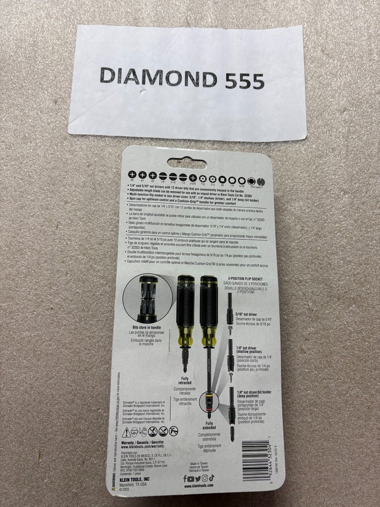 Klein Tools 32304 Hvac Adjustable Length Screwdriver | 3041