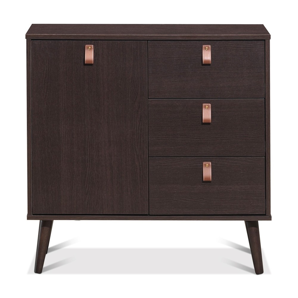 3-Drawer Sideboard Storage Display Cabinet Entryway Console Table Buffet Table