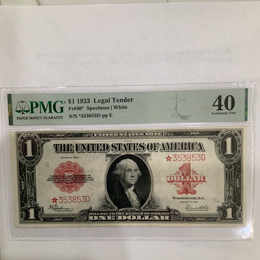 FR40*STAR NOTE.PMG40 Extremely Fine.