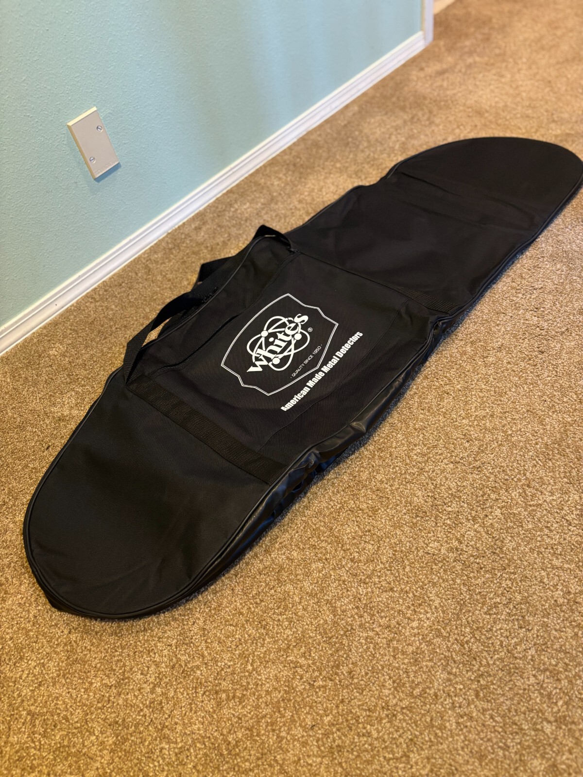 3ea White's Gun Style Padded Carrying Cases for metal detectors or other items.